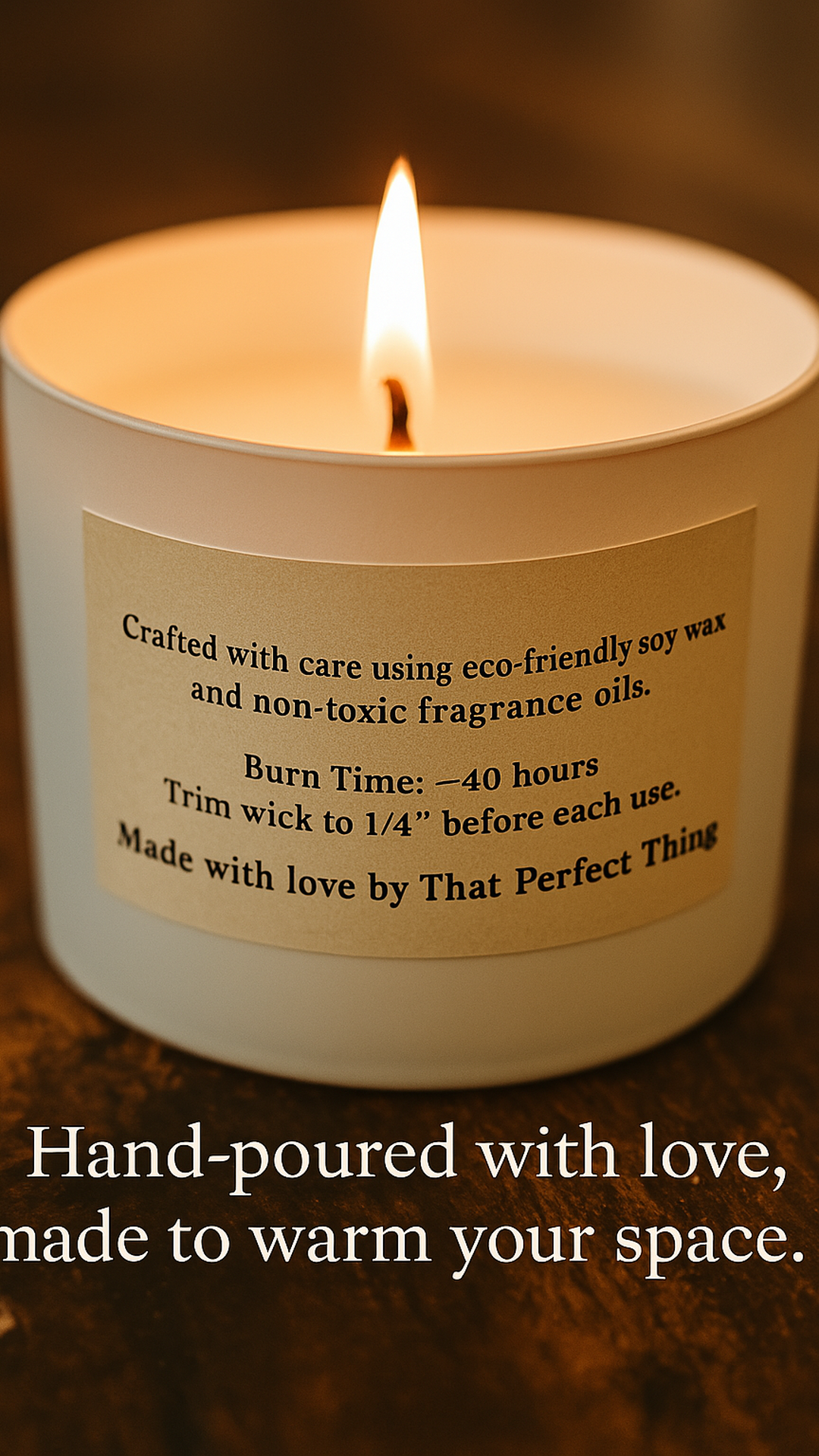 Vanilla and Coconut All Natural 100% Soy Candle