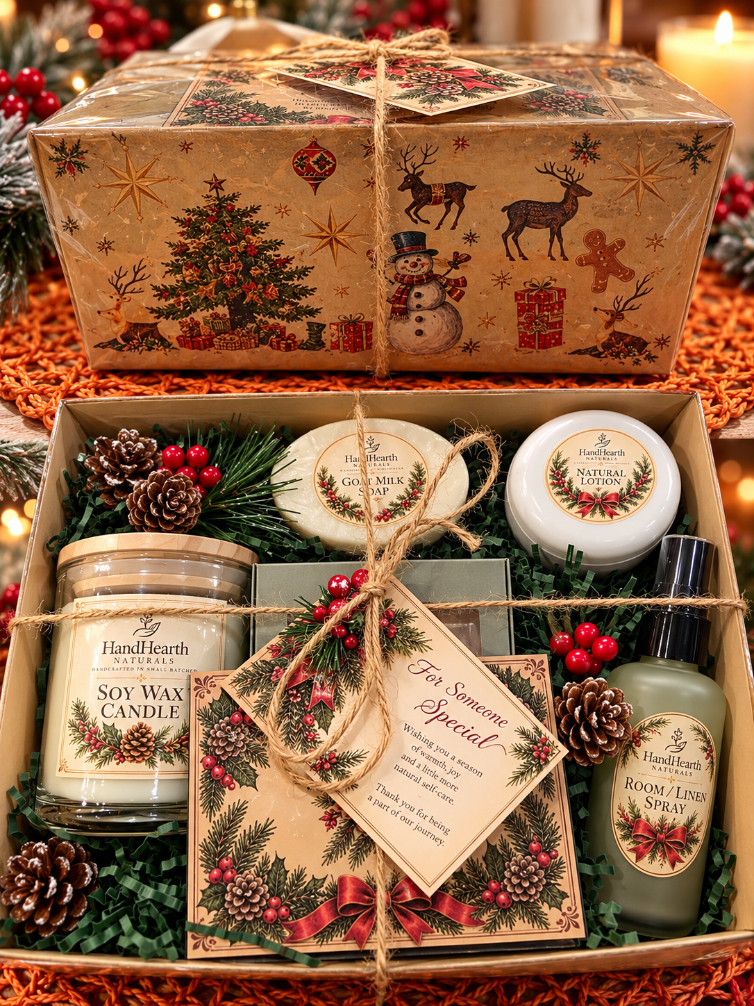 Christmas gift basket, Limited edition