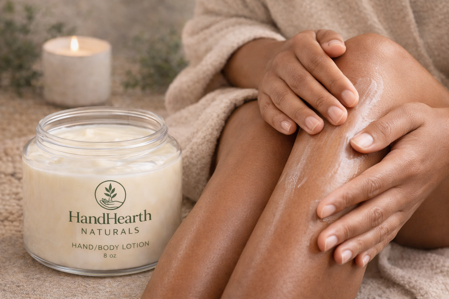 HandHearth Naturals – Full-Size Hand & Body Lotion (Variety of Scents)