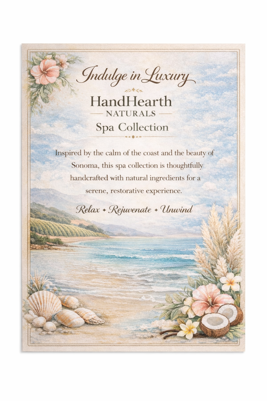 Handcrafted Spa Gift Box