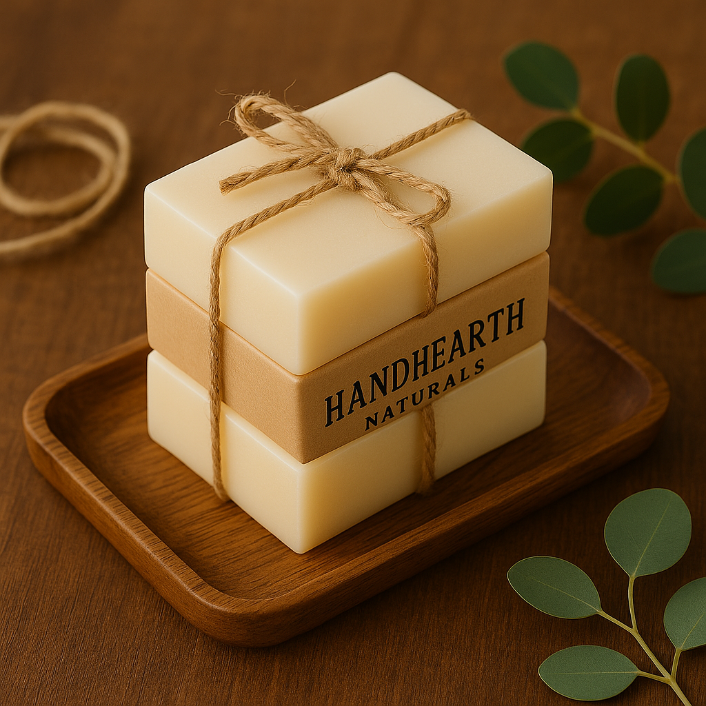 Goat Milk Soap Gift set without boat 3 Bars– Organic Essential Oils | For Him & Her