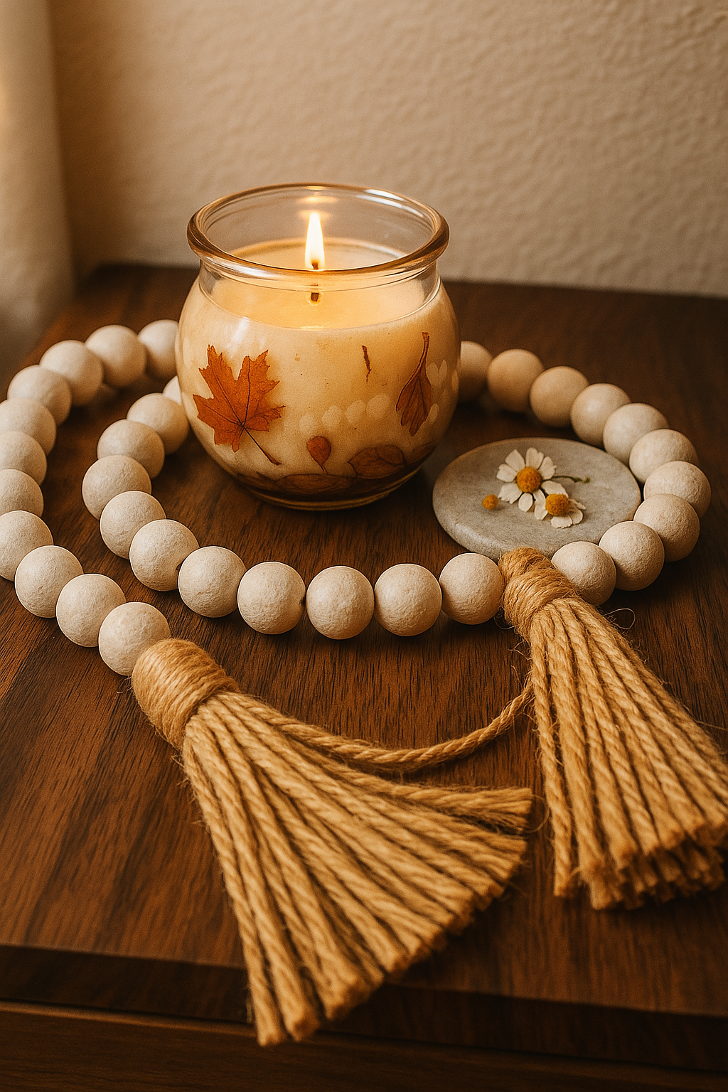 Hand-poured, all-natural soy candle and handmade jar, scents vary and can be requested. Perfect Jar
